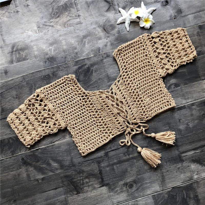 Mia Handmade Crochet Women Knit Top