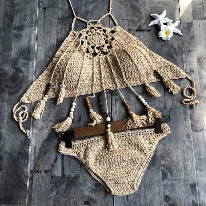 Tiki Tassel Bikini Set (7 colors)