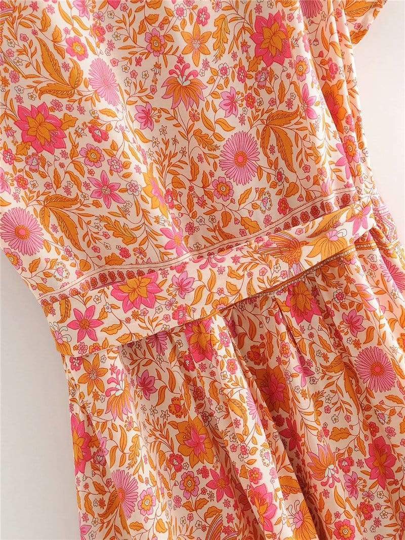 Leona Floral Mini Dress