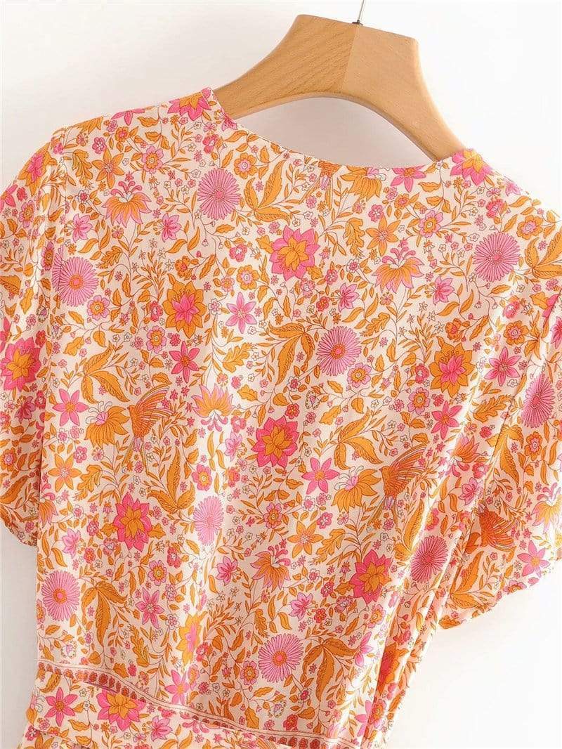 Leona Floral Mini Dress