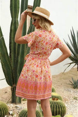 Leona Floral Mini Dress