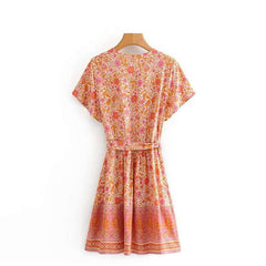 Leona Floral Mini Dress