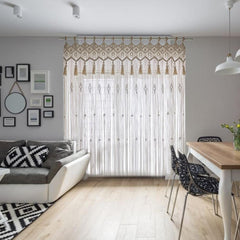 Macrame Curtain Wall Hanging