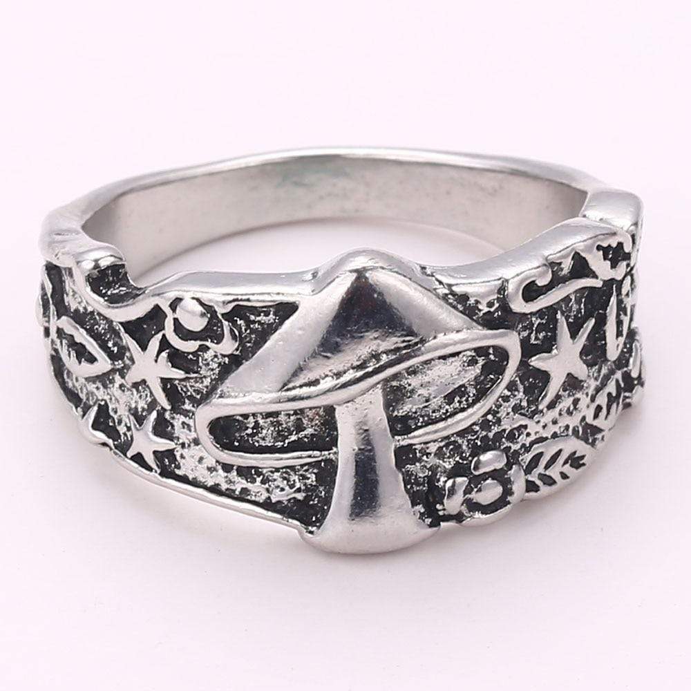 Mushroom Design Ring