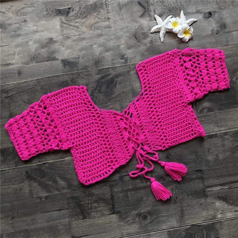 Mia Handmade Crochet Women Knit Top