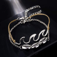 Shell Charm Anklet