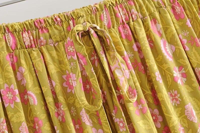 SYMPHONY Maxi Skirt - Yellow