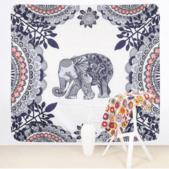 Elephant Mandala Tapestry