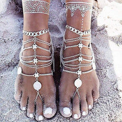Wanderlust Foot Chain