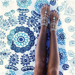 Wanderlust Foot Chain