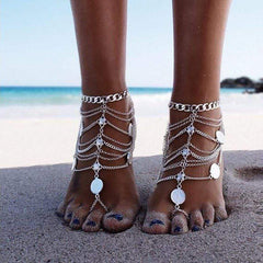 Wanderlust Foot Chain