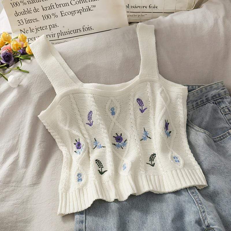 Lena Floral Crop Top