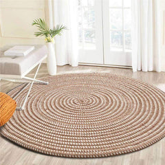 Woven Round Tatami Carpet