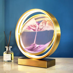 360 Rotatable Moving Sand Art Light