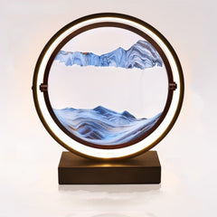 360 Rotatable Moving Sand Art Light