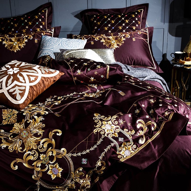 Arcturus Egyptian Cotton Luxury Duvet Cover Set