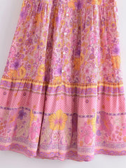 Blossom Bliss Maxi Dress in Pink