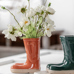 Boots Ceramic Flower Vase