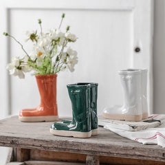 Boots Ceramic Flower Vase