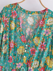 Eirlys Floral Boho Maxi Dress