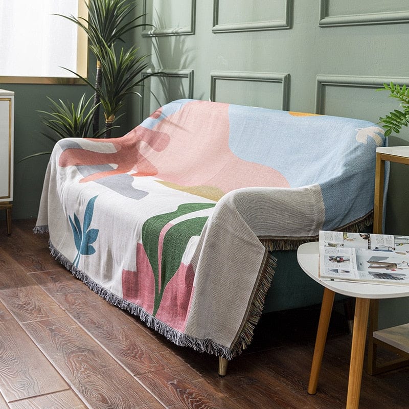 Sunset Landscape Throw Blanket