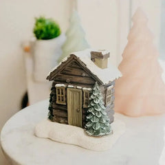Christmas House Incense Burner