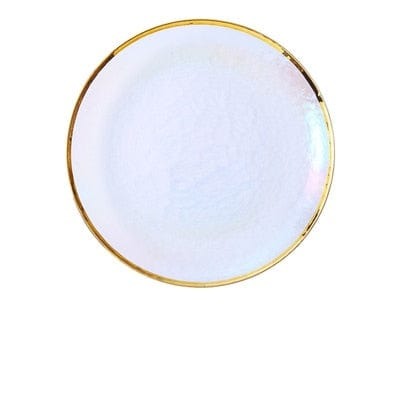 Rainbow Glass Dinner Tableware Set