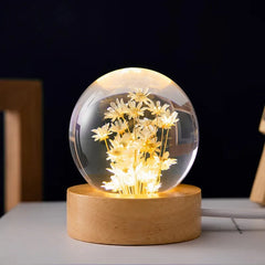 Botanical Bloom Sphere Night Light