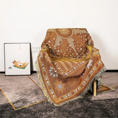 Astral Glow Throw Blanket