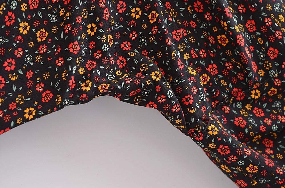 Astarte Floral Boho Long Sleeve Blouse