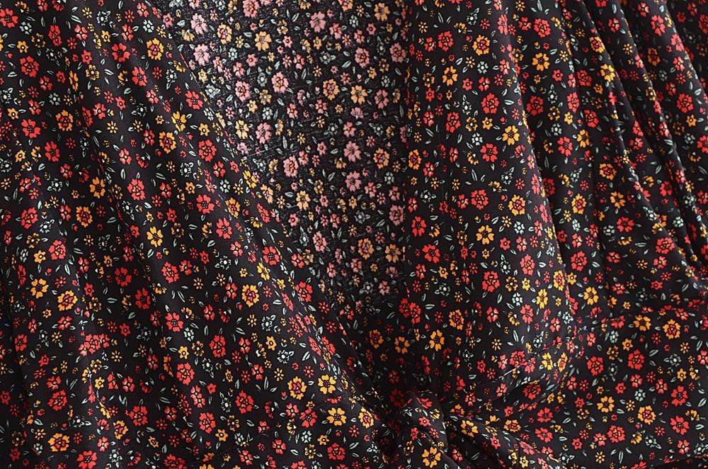 Astarte Floral Boho Long Sleeve Blouse