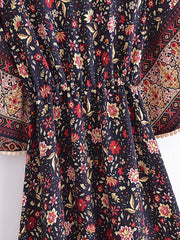 Astrantia Floral Maxi Dress