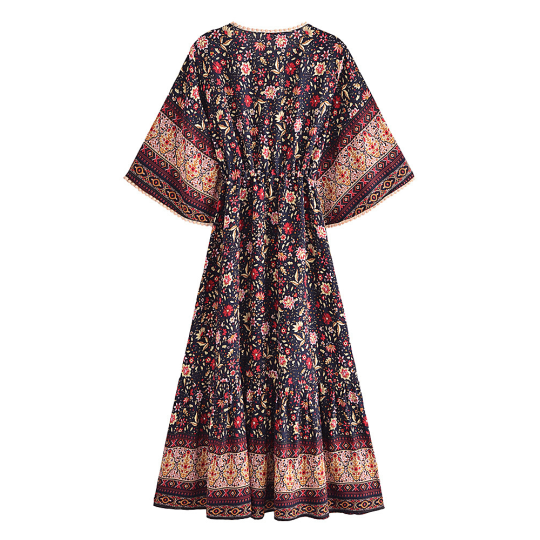 Astrantia Floral Maxi Dress