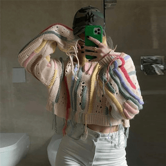 Birdie Crop Sweater