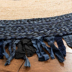 Bohemian Double-sided Circular Area Carpet