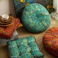 Bohemian Print Floor Cushion
