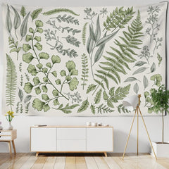 Botanical Print Tapestry