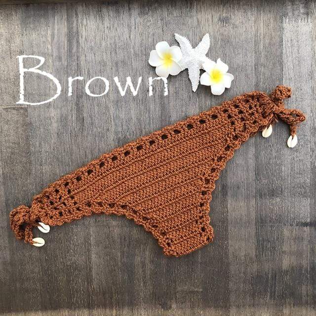 Dylla Crochet Bikini Bottom