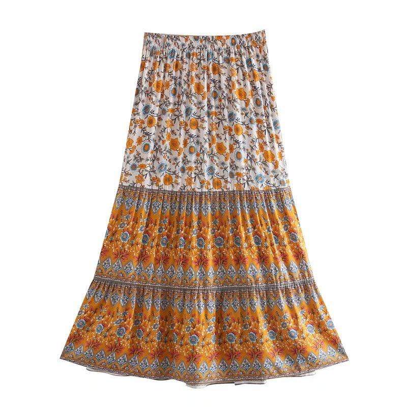 Calista Floral Maxi Skirt