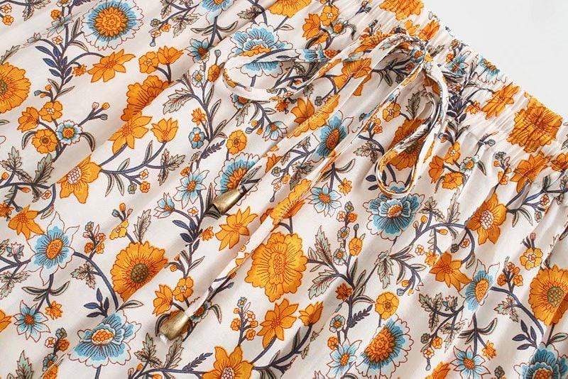 Calista Floral Maxi Skirt