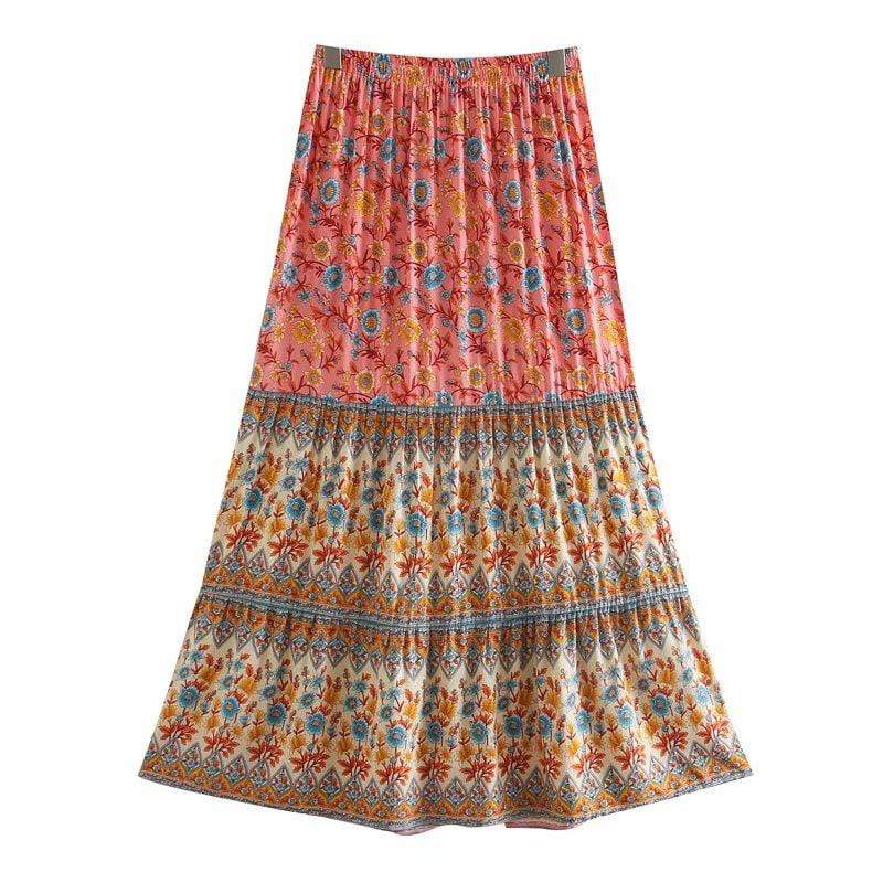 Calista Floral Maxi Skirt