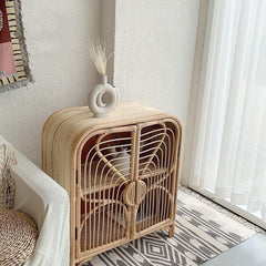 Caroline Rattan Storage Cabinet