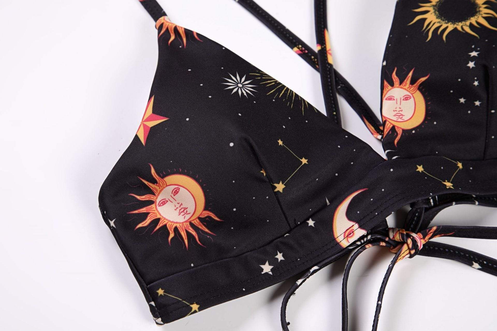 Celestial Print Bikini Set