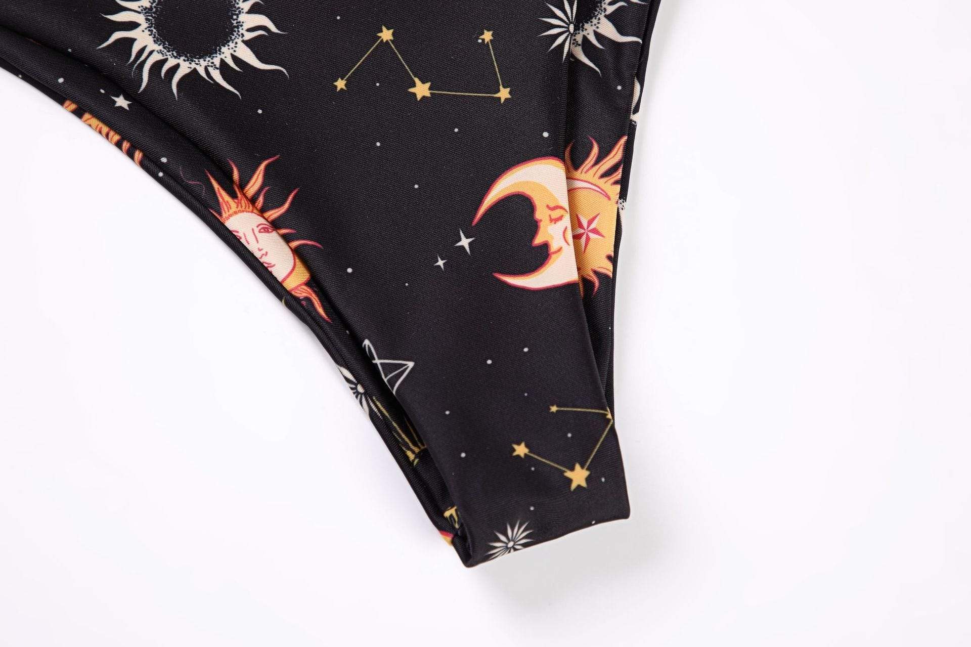 Celestial Print Bikini Set