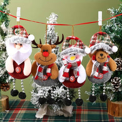 Christmas Tree Ornaments Set of 4