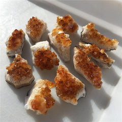 Citrine Quartz Crystal Cluster