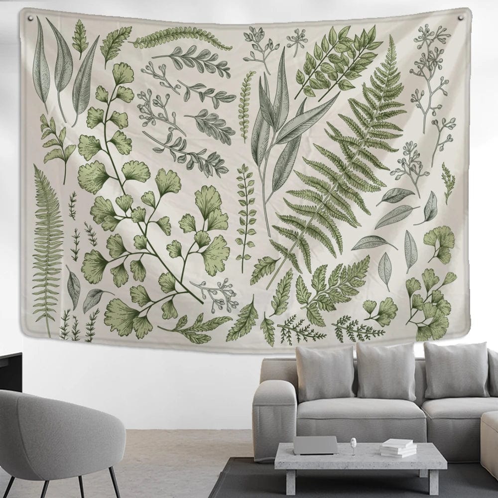 Botanical Print Tapestry