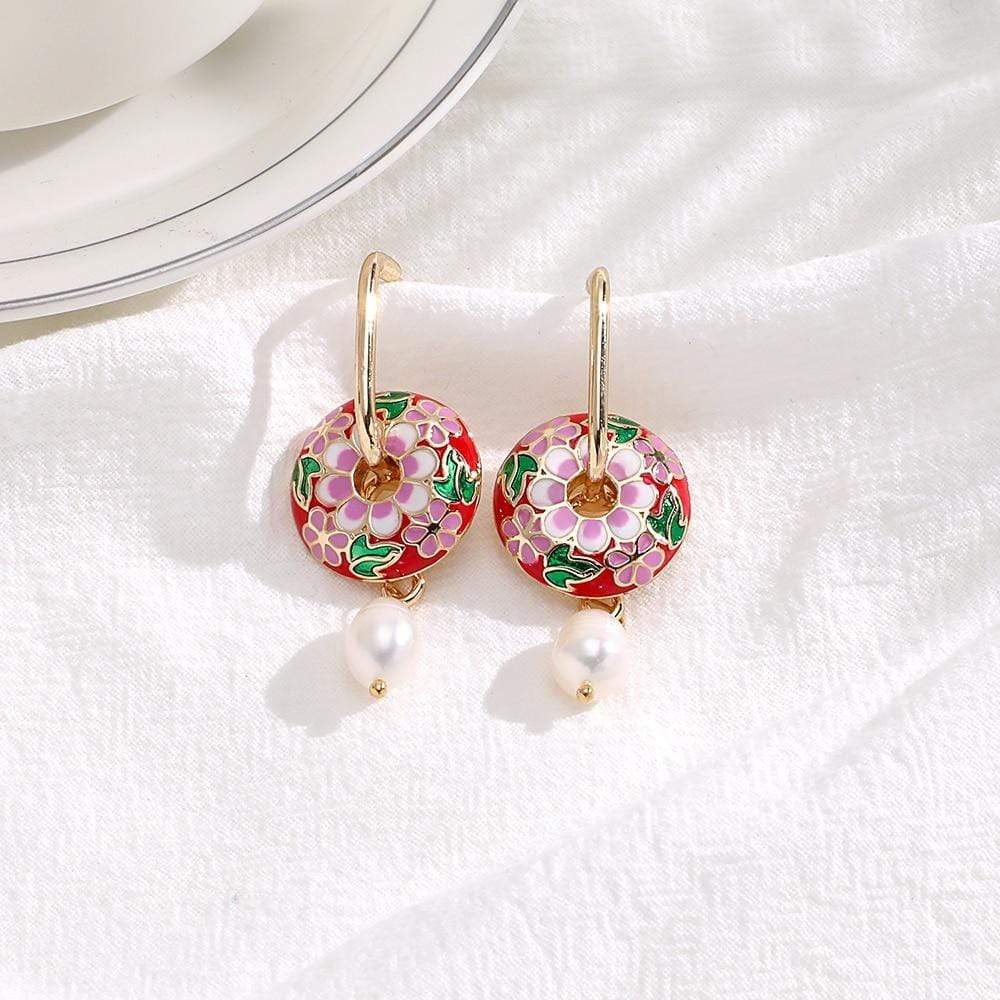 Round Style Earrings