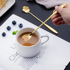 Cute Stainless Steel Coffee Spoons