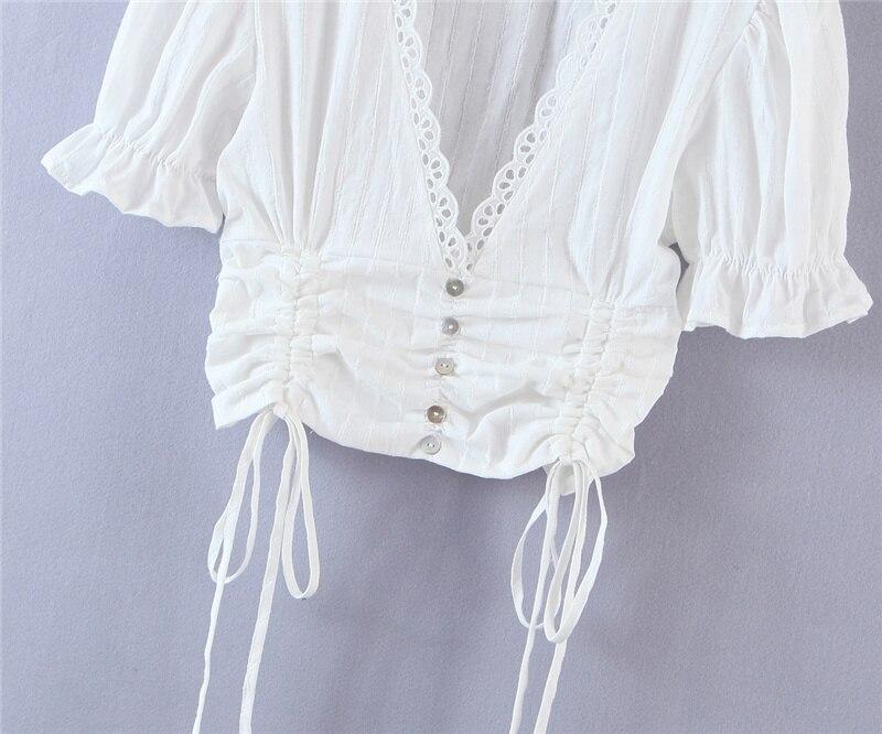 Emma Cropped Blouse